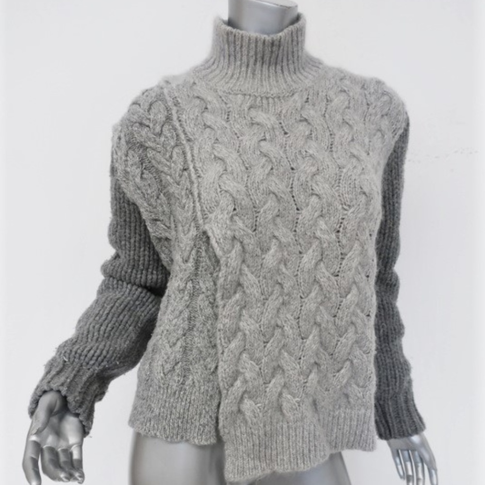 Stella McCartney Turtleneck Sweater Cable Knit - Picture 1 of 6